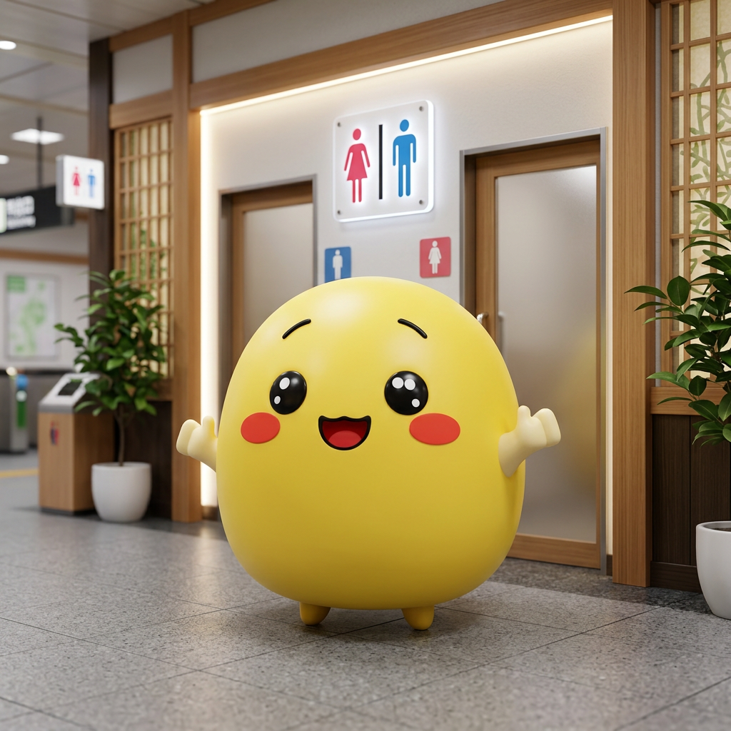Odori Park toilet