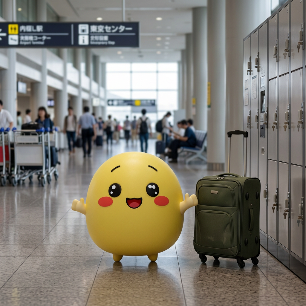 Osaka Station coin lockers