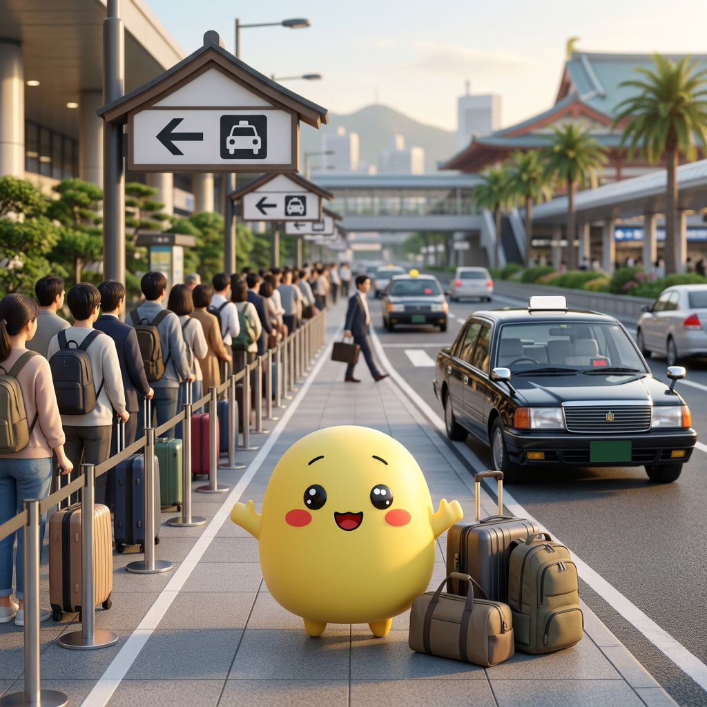 Taxi stand
