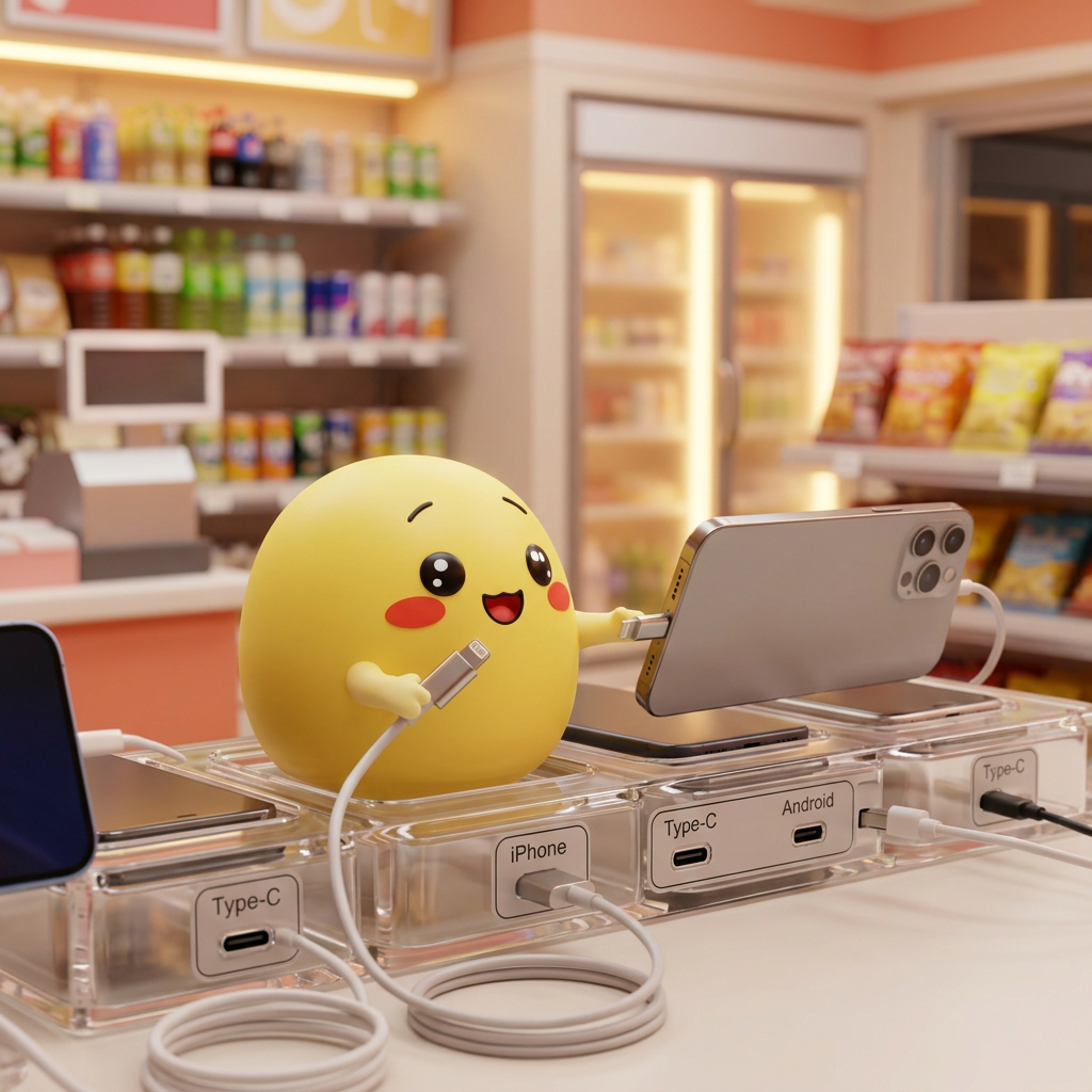 Tokyo Station charging lounge
